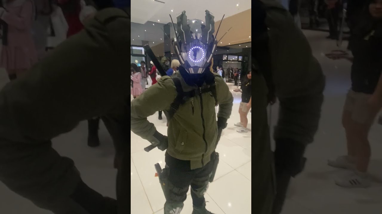 Cyberpunk Mask Cyber Mask Samurai Helmet Tactical Helmet.