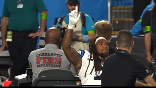 Shaq Thompson SCARY Leg Injury 🙏🙏 | Saints vs Panthers