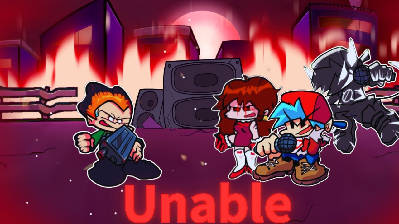 FNF Corruption | Unable - Evil Pico VS BF and GF and Soul BF -cover