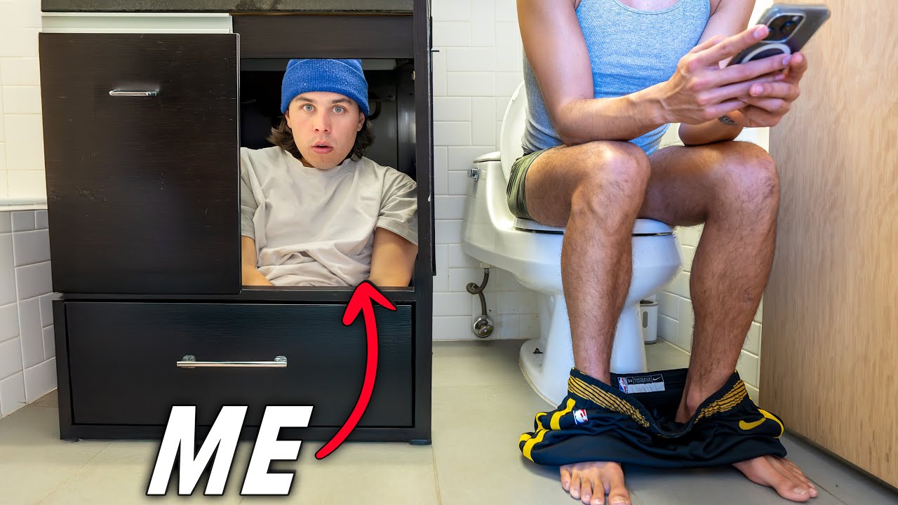 I Built a Secret Room in My Bathroom