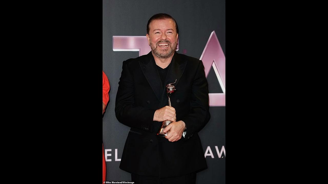 Robin Ince gets immediately anxious at the sound of Ricky Gervais's