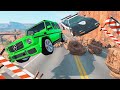 Cars Jump Into Stone Island 🌴 BeamNG Drive Crash Madness.