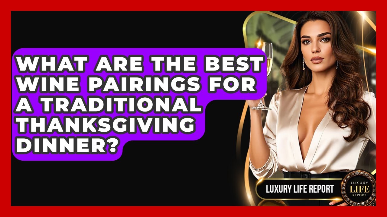 What Are The Best Wine Pairings For A Traditional Thanksgiving Dinner? - Luxury Life Report