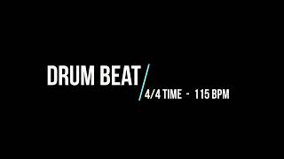 DRUM BEAT - 4/4 TIME [115 BPM]
