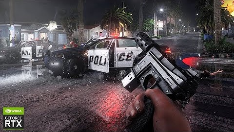My Rtx 3090 is Overheating with this game GTA 5 ultra Realistic MoD can gta 6  beat action movie