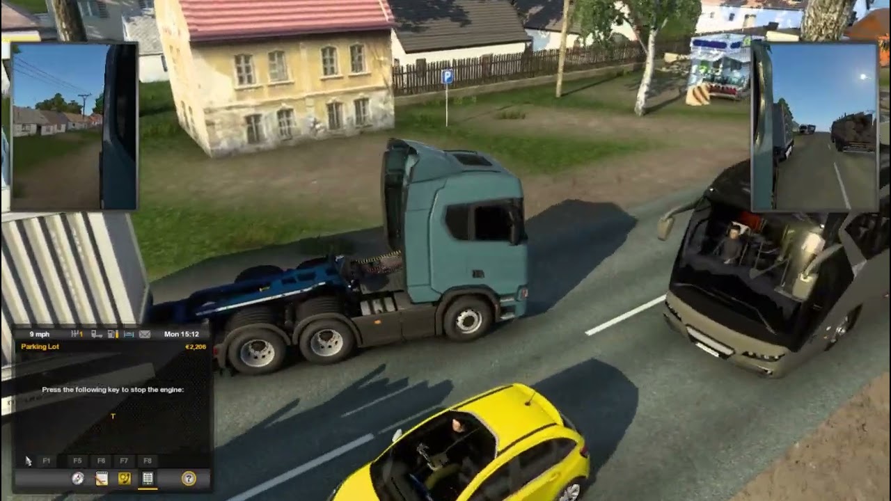 Trcuk trailer ExpedisiEuro Truck Simulator