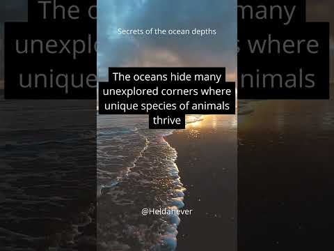 Secrets of the ocean depths #shorts