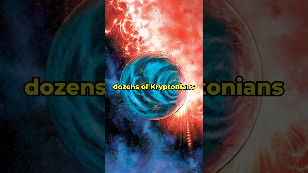 Every Kryptonian Still Alive #dc #superman #supergirl