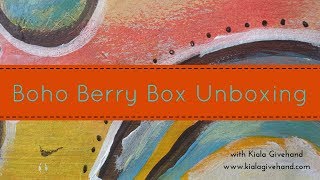 Boho Berry Box January Unboxing