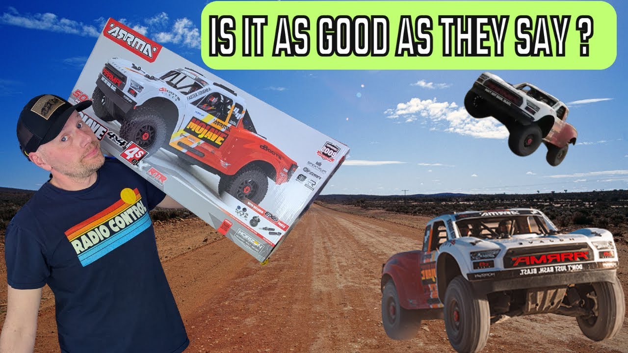 Is the Arrma Mojave 4s really as good as all the hype? Lets find out unbox  bashing test + upgrades