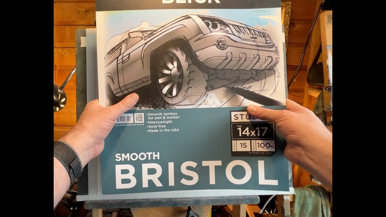 Prepping Bristol Smooth paper for oil pastels ? YouTube