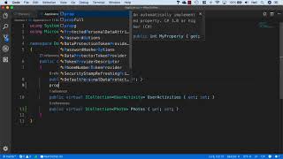 5  Adding the Domain Entity