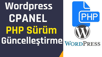 WORDPRESS CPANEL ÜZERİNDEN PHP SÜRÜM YÜKSELTME