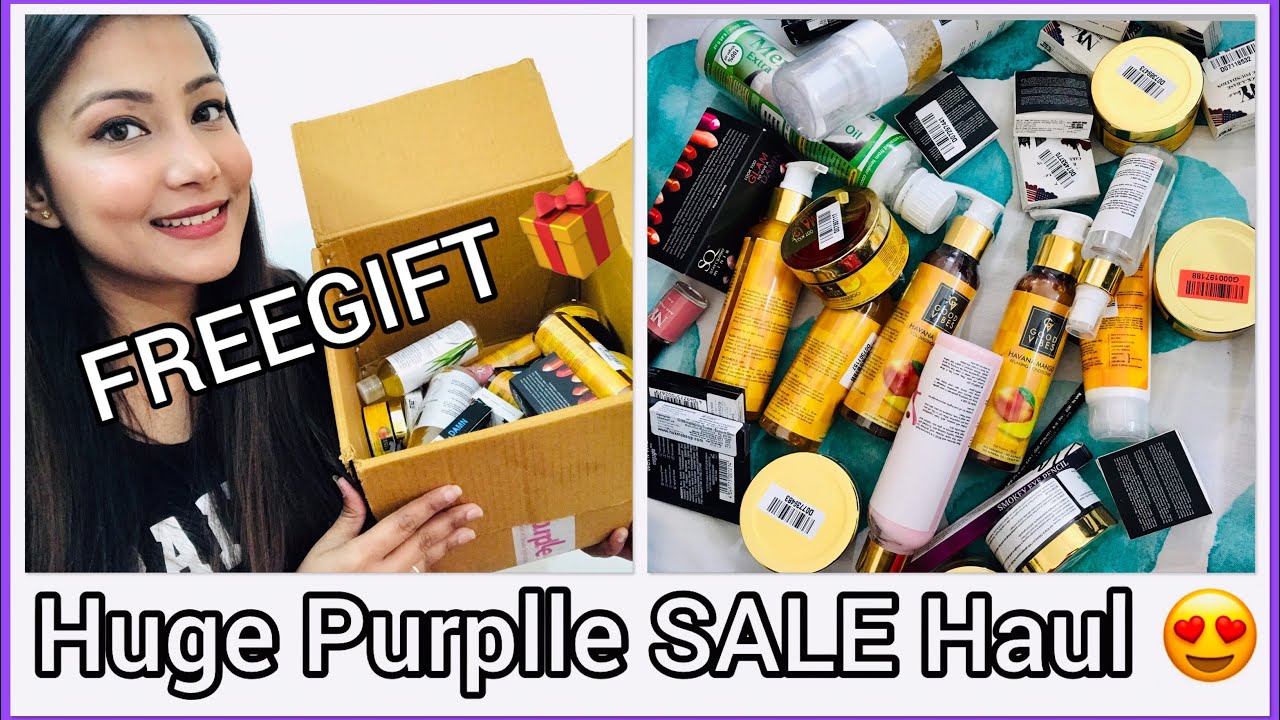 *Huge* Purplle.com SALE Haul 😍 | Newly Launched Products | Part - 1 | Cherry’s World |