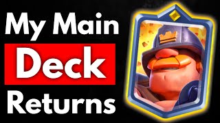Mighty Miner Log Bait Is Back In Clash Royale!!