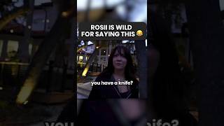 Rosii Is Wild For Saying This