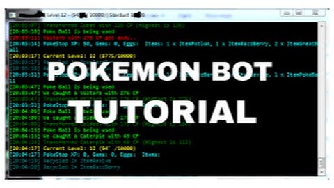 Pokemon GO Bot FULL TUTORIAL(ANDROID)