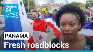 Fresh roadblocks as Panama protesters reject deal • FRANCE 24 English