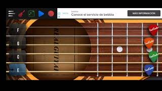 vámonos a marte en aplicación para guitarra (Real Guitar) screenshot 3