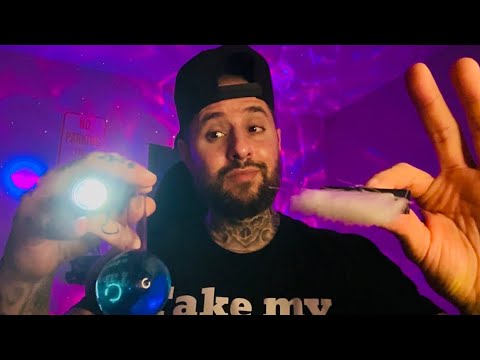 Radio Voice Cranial Nerve Exam RP | Fast & Aggressive ASMR