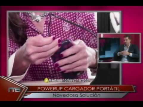 Powerup cargador portátil novedosa solución