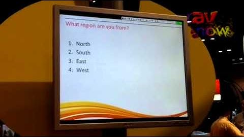 InfoComm 2011: Turning Technologies Talks About Its Turning Point Application in PowerPoint