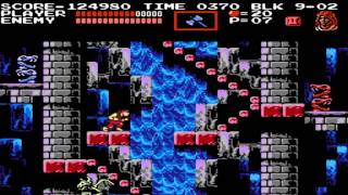 Castlevania 3: Draculas Curse stage 9 Gameplay