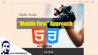 How to Build a Complete Responsive Website using 'Mobile First' Approach | Code Snippet #14