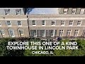 Explore This One of a Kind Townhouse in Lincoln Park Chicago - DroneHub