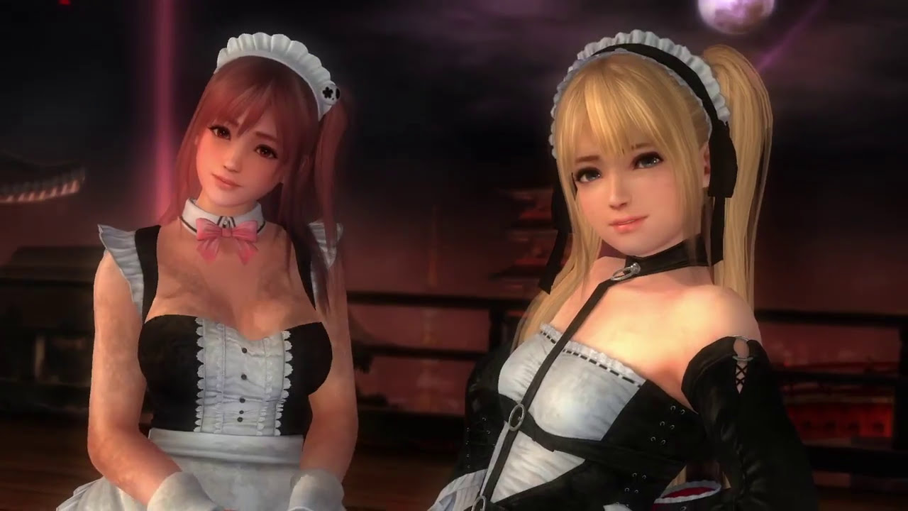 DEAD OR ALIVE 5 Last Round marie rose and honoka tag arcade mode legend ...