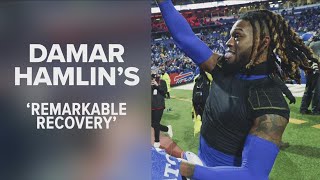 Damar Hamlin making remarkable recovery