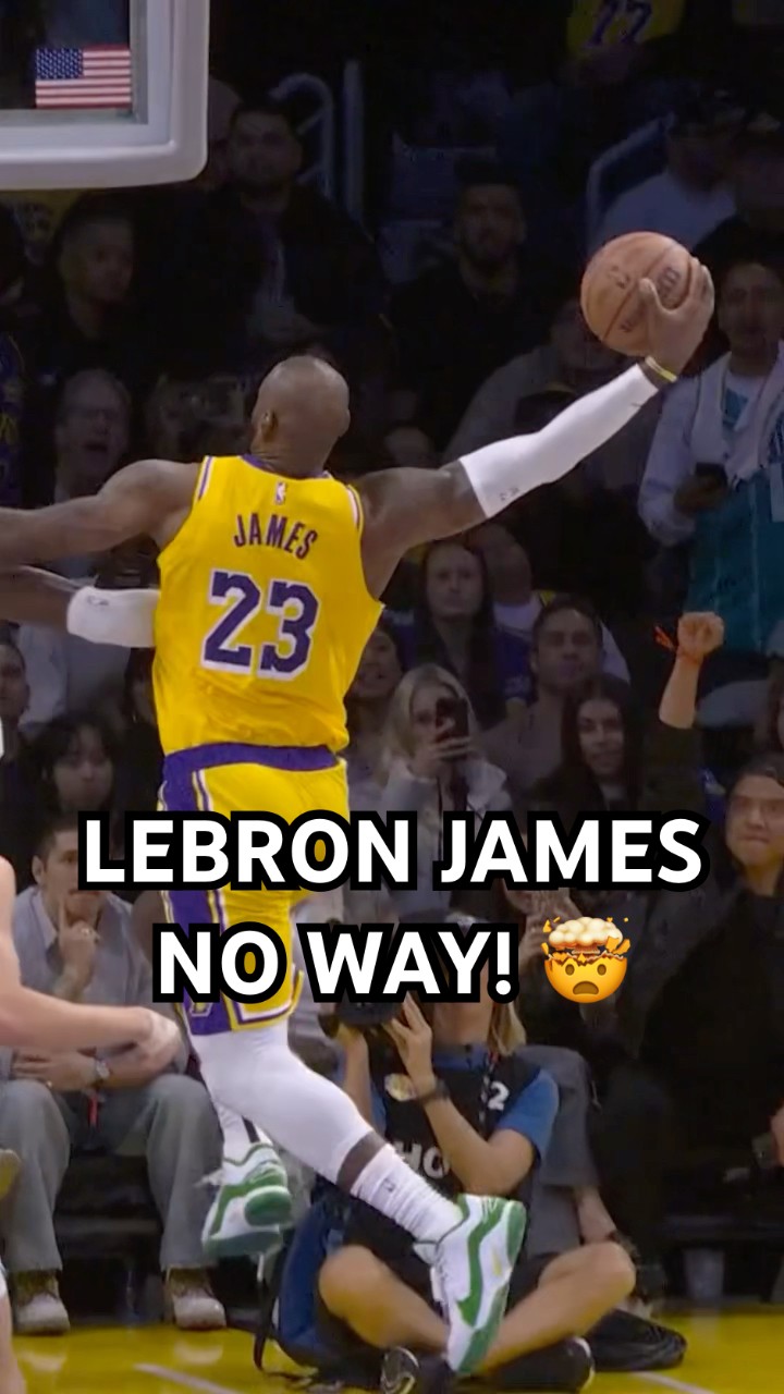 Bronny is all of us after that LeBron monster dunk!