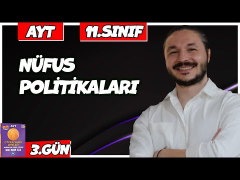 🌍 NÜFUS POLİTİKALARI KONU ANLATIMI 🔴27 Günde AYT Coğrafya -3 🟡11.sınıf coğrafya - 3