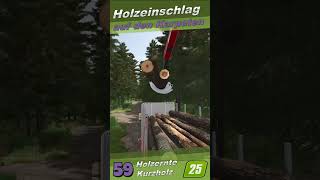 🌲Holzeinschlag in der Karpaten🌲59🌲 #ls25 #fs25