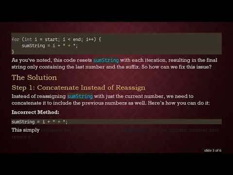 How to Concatenate Strings in Java without Resetting Each Time