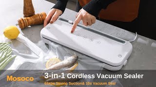 Best of Kickstarter 💡 Mosoco Food Vacuum-Sealer