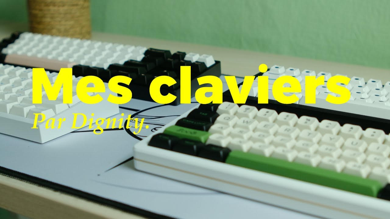 Mes claviers customs!