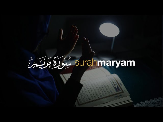 Surah Maryam Full Merdu Beautiful Quran Recitation class=