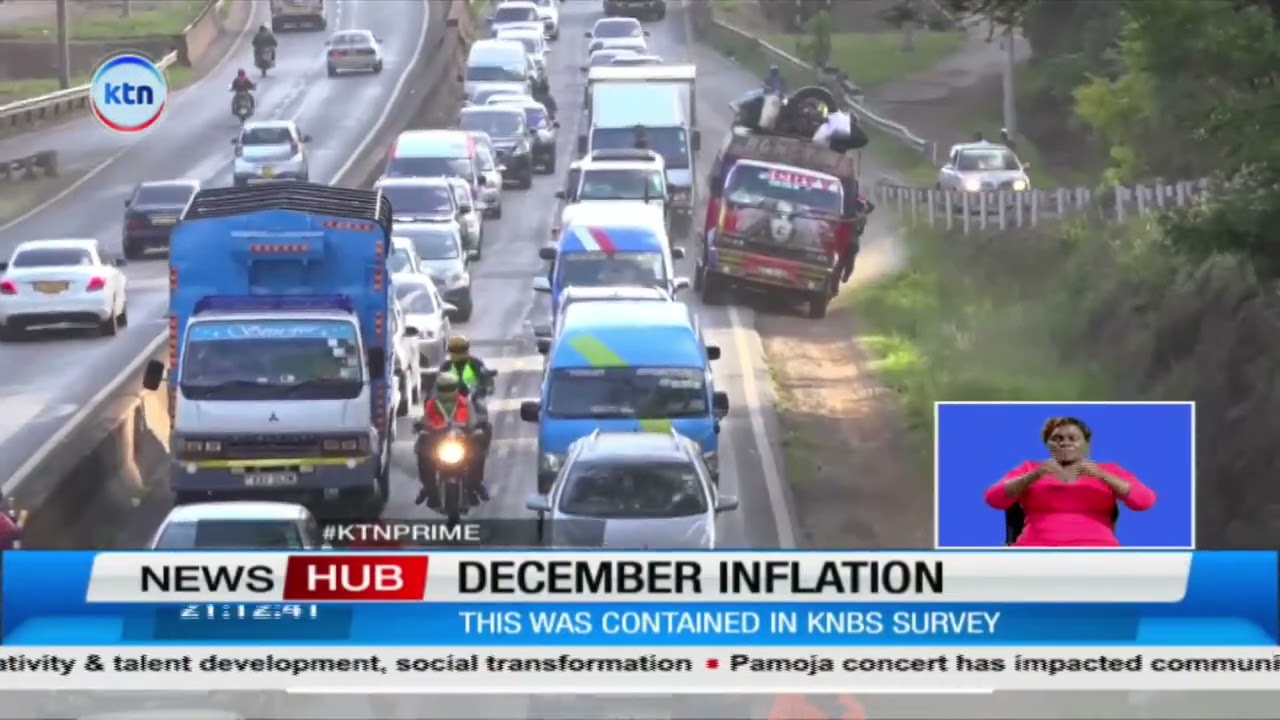 Inflation holds at 4.5% in December as festive prices rise slightly