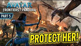 Defending Zomey from the RDA! Heavy Bow & Sturmbeest Hunt | Avatar: Frontiers of Pandora Part 5