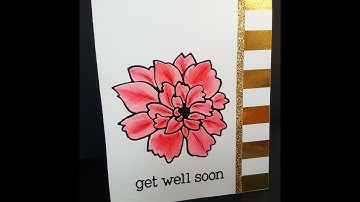 Adding Dimension to Die Cuts with Distress Markers