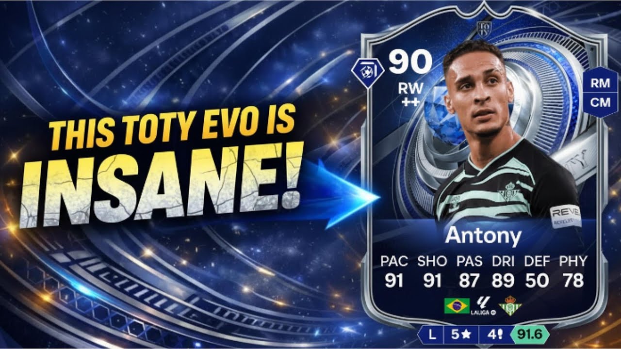 ANTONY TOTY EVO REVIEW (INSANE) 🤯 | FC 26