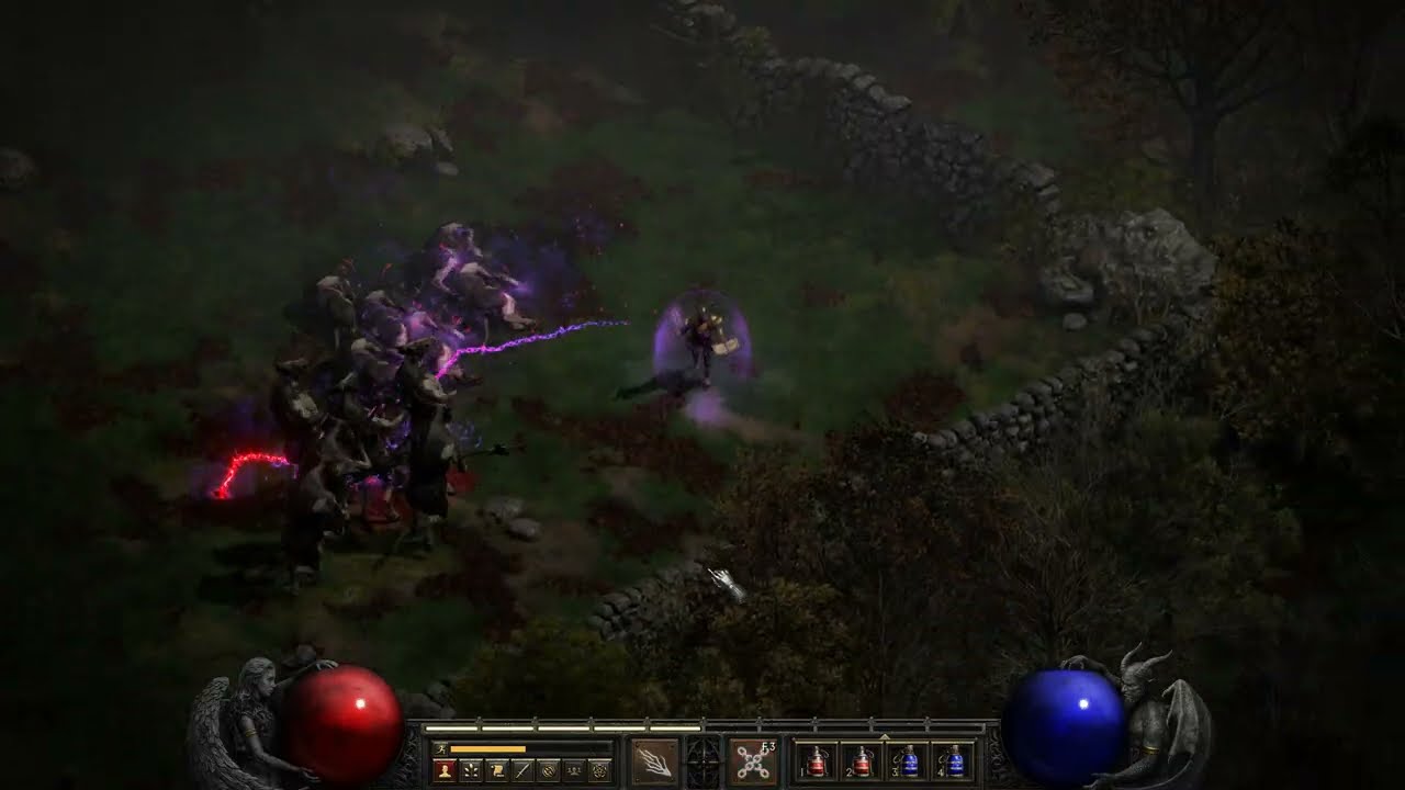 Secret Cow level (Normal) with Warlock | Diablo 2 Resurrected