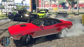 GTA 5 FiveM - Police RAID Drifter Meet On IMPULSE99 Server!!