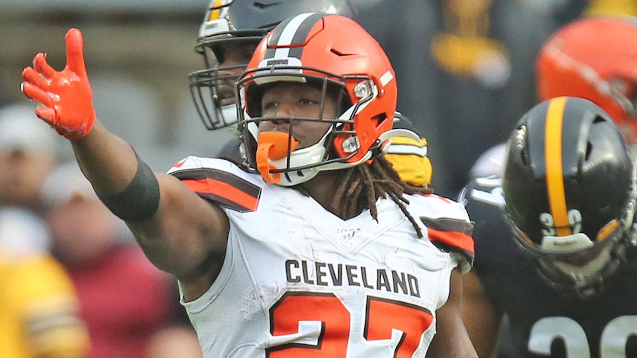 kareem hunt jersey browns