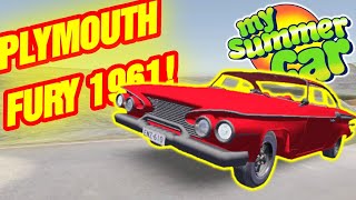 1961 FURY PLYMOUTH!!! (My Summer Car Mod Showcase)