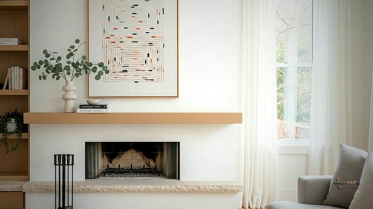 Warm Neutral Living Room Fireplace Decor Live (2026 Trends)