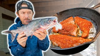 How to Skin & Clean Catfish for Amazing Blackened Fish & Grits!