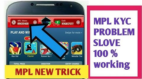 MPL Pro Kyc Problem Sloved  !! 100 % Working With Live Proof !! #No Root