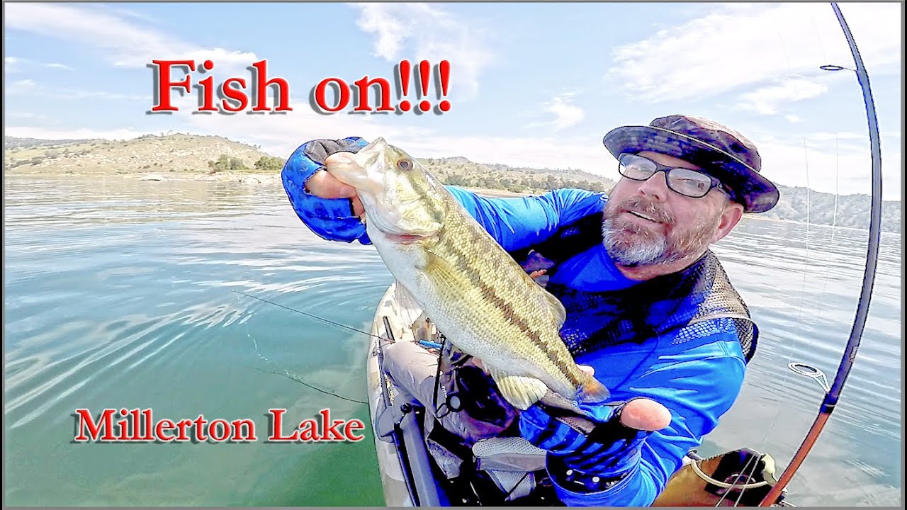 Kayak Bass Fishing Millerton Lake 04202024 YouTube
